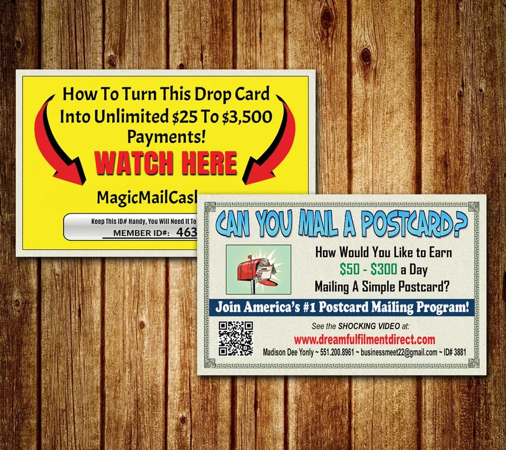 Cash Building System Unlimited Drop Card